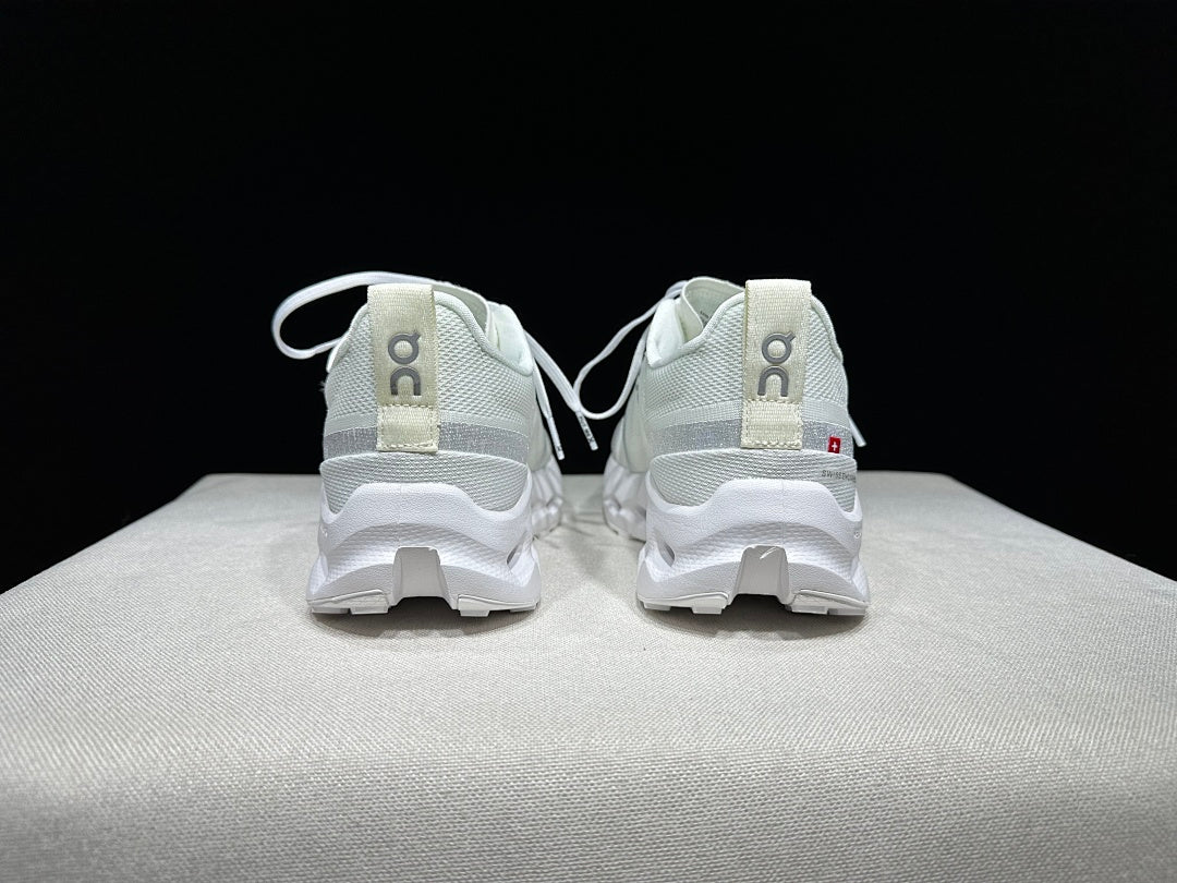 On Cloudsurfer Trail Trail Running Shoes in White - product image from the listing.