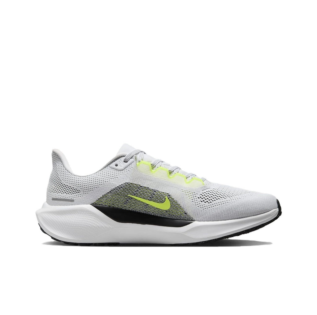 Nike Pegasus 41 Running Shoes in White Volt FD2722-104 - product image from the listing.