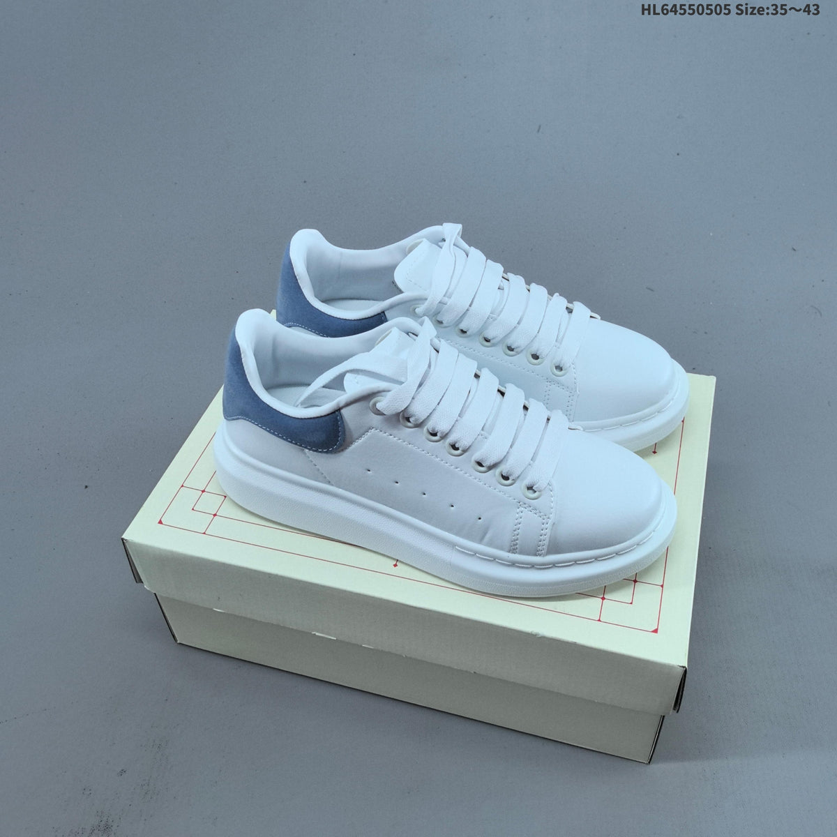 Alexander McQueen Oversized Low-Cut Sneakers - product image from the listing.