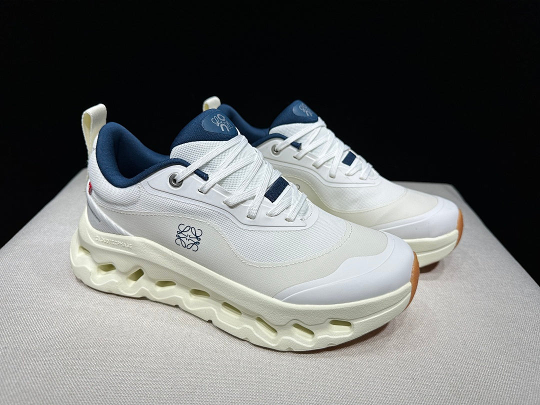 On Cloudtilt 2.0 x LOEWE Sneakers in White Green - product image from the listing.