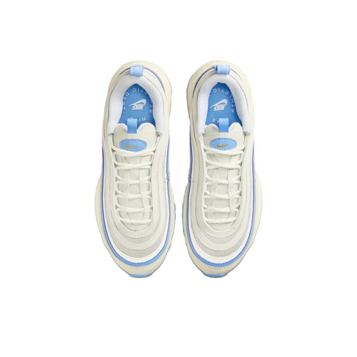 Sneakers, White and Blue, - Nike Air Max 97 FN7492-133 - product image from the listing.