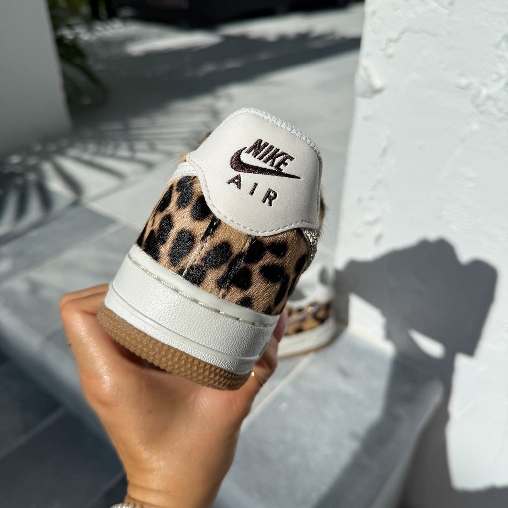 Swarovski X Nike Leopard Air Force 1 - product image from the listing.