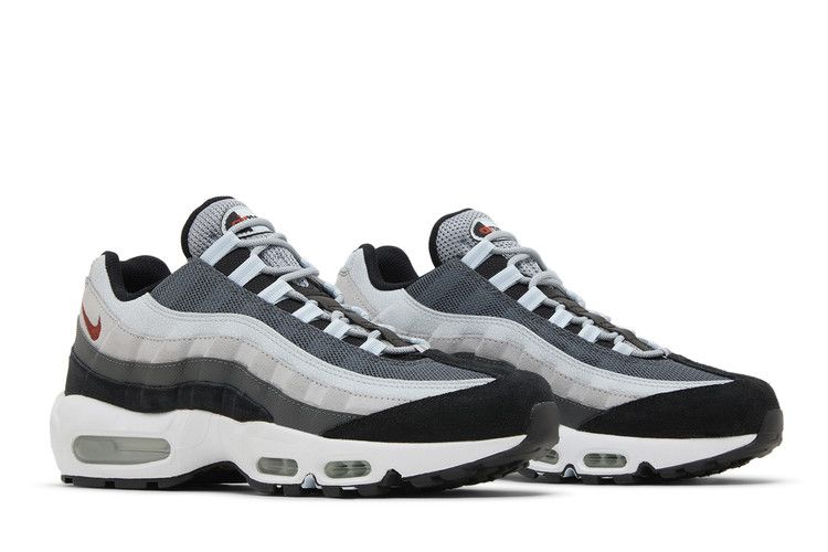 Nike Air Max 95 Wolf Grey Rugged in Orange - product image from the listing.