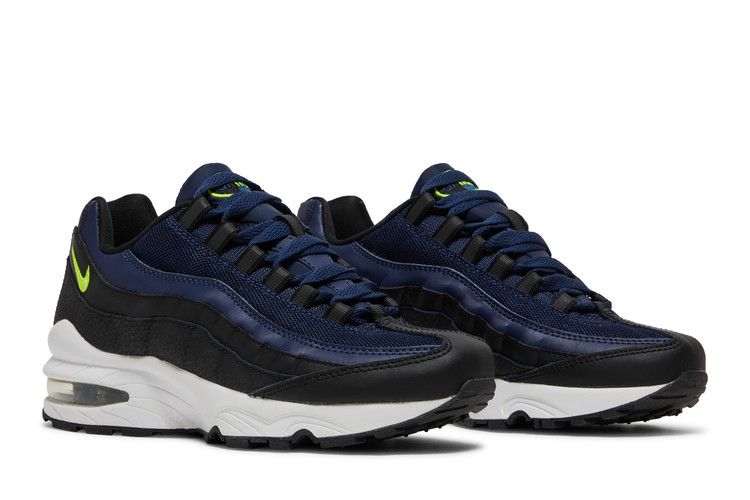 Black Midnight Navy (GS) - Nike Air Max 95 - product image from the listing.