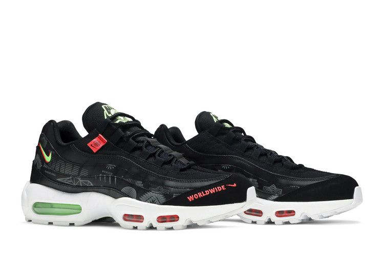 Nike Air Max 95 Worldwide Pack in Black - product image from the listing.