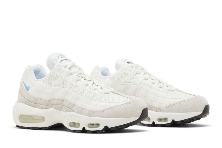 Women's Nike Air Max 95 Summit White University Blue - product image from the listing.