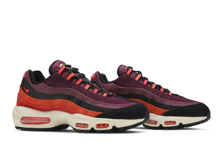Nike Air Max 95 Utility Villain in Red - product image from the listing.