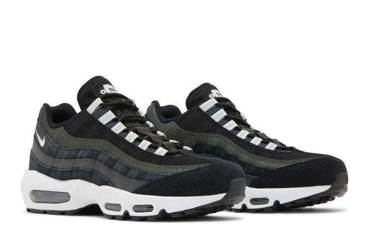 Nike Air Max 95 Black Anthracite in Pure Platinum - product image from the listing.
