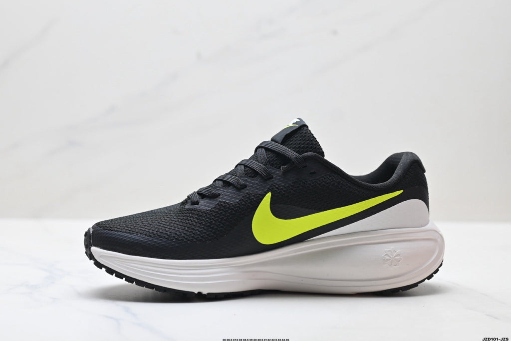 Nike Revolution 8 Running Shoes, in Black and Volt - product image from the listing.