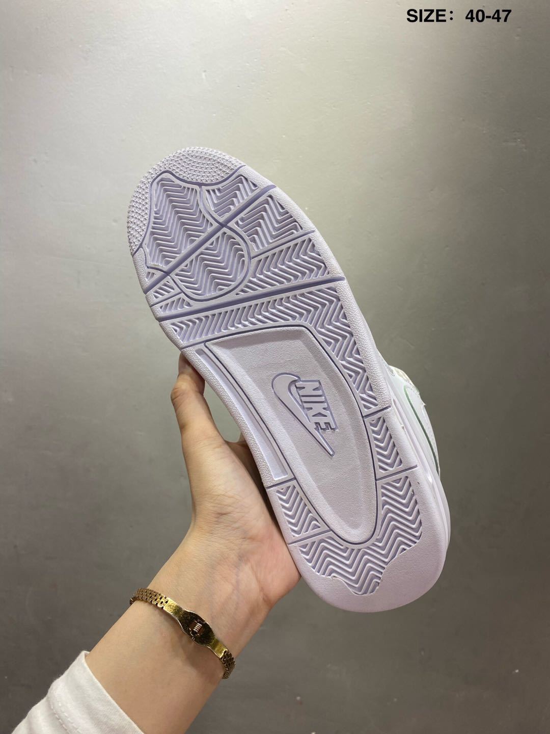 Nike Air Flight 89 High-Top Sneakers in White - product image from the listing.