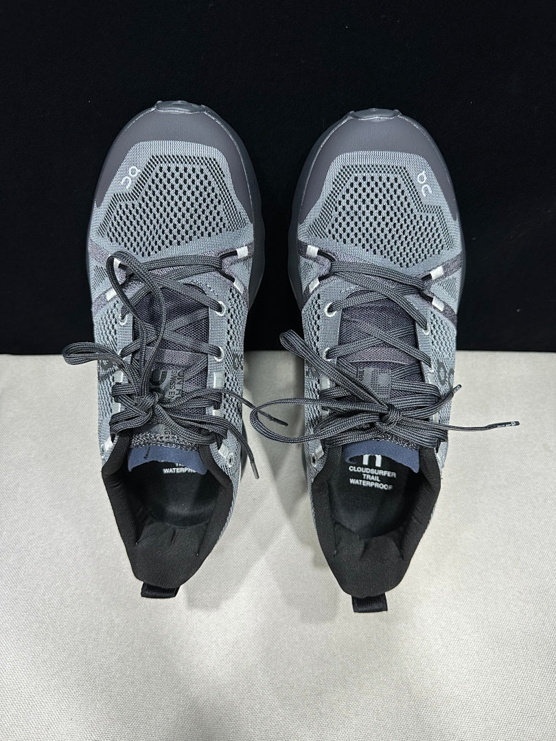 On Cloudsurfer Trail Sneakers, in Dark Gray - product image from the listing.