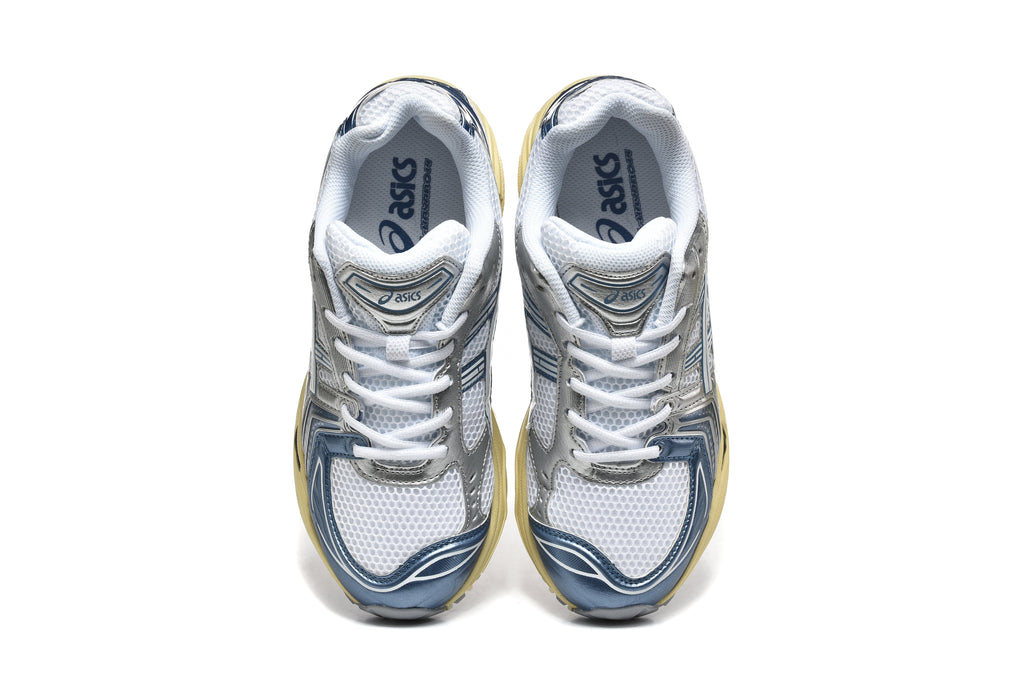 ASICS Gel-Kayano 14 Sneakers in Blue, in Silver and White - product image from the listing.