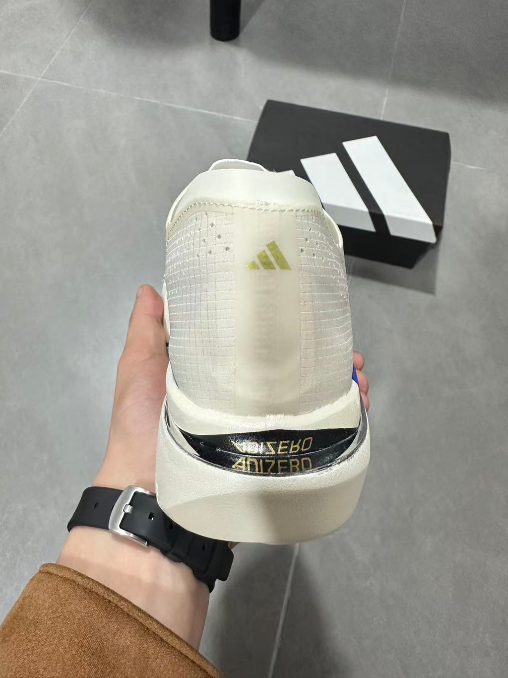 adidas Lightstrike Pro Shoes for Running White Multi-Color KI8296 - product image from the listing.