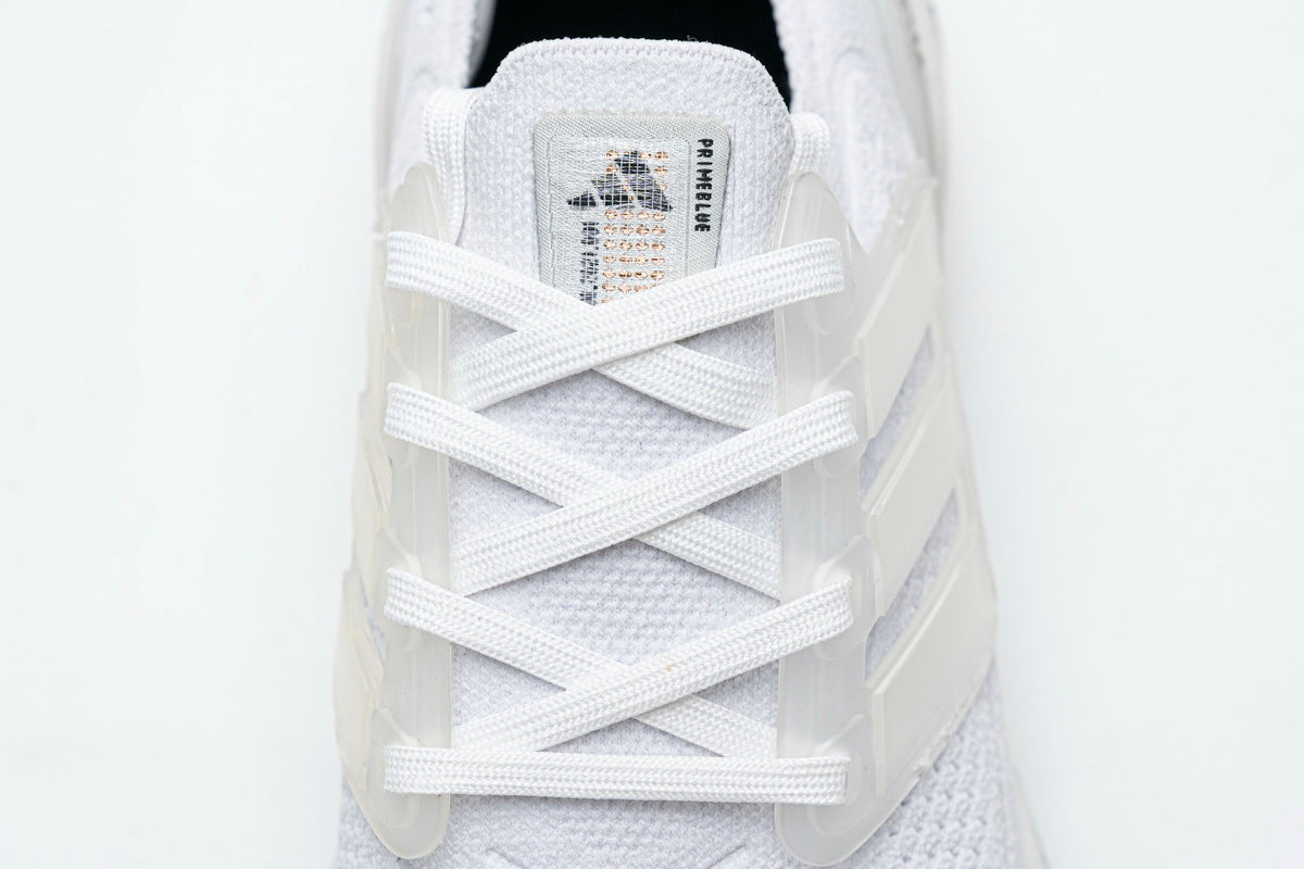 adidas UltraBoost 21 Running Shoes in White FY0846 - product image from the listing.