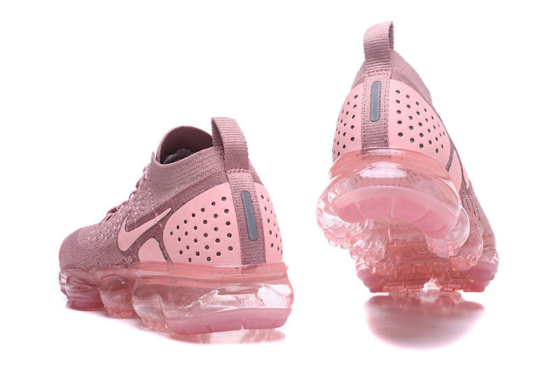Nike Air VaporMax Flyknit 2 Cherry Sneakers in Pink 942843-500 - product image from the listing.