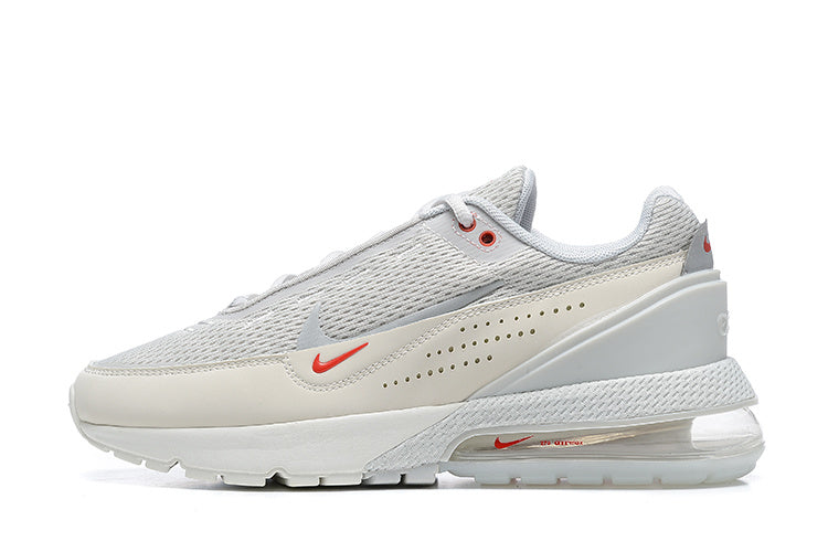 Nike Air Max Dia Sneakers in Light Grey and Red - product image from the listing.