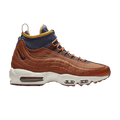 Nike Air Max 95 Sneakerboot Dark Russet Thunder in Blue - product image from the listing.