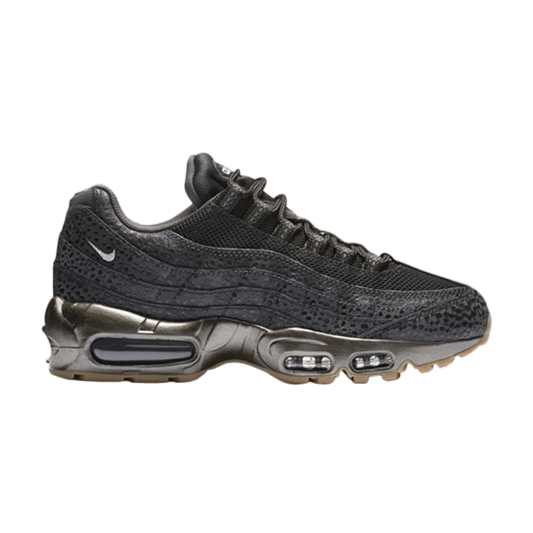 Women's Nike Air Max 95 Black Metallic Hematite - product image from the listing.
