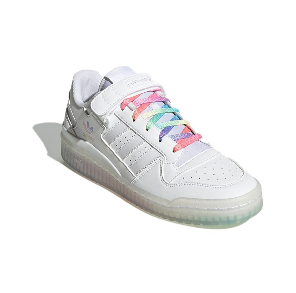Adidas Originals Forum 84 Low White Rainbow Trainers GX2722 - product image from the listing.