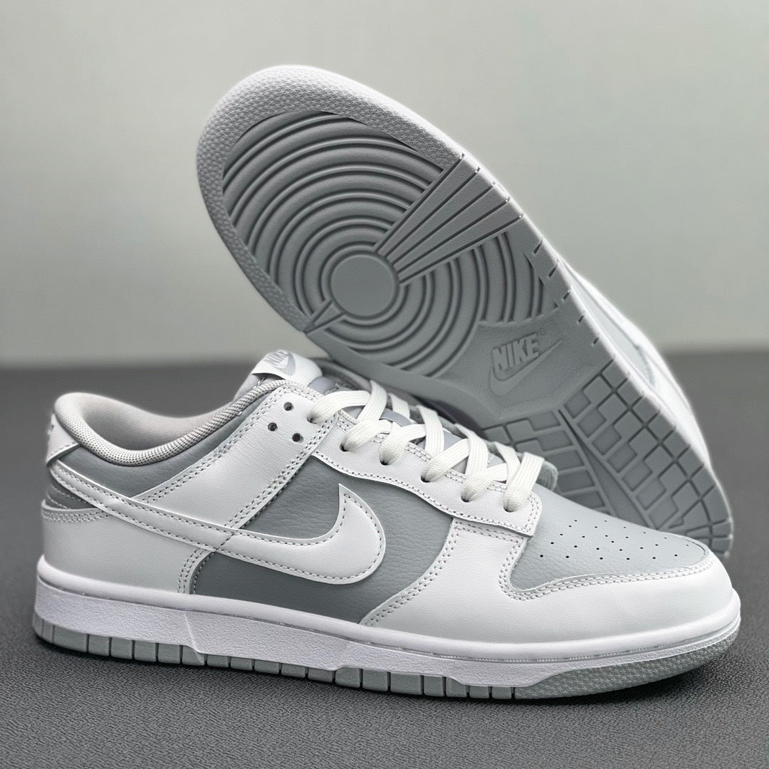 Nike Dunk Low Retro Trainers, Wolf Grey/White, DJ6188-003 - product image from the listing.
