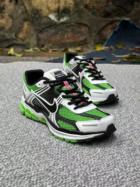 Nike Vomero 5 Sneakers in Black Green White - product image from the listing.