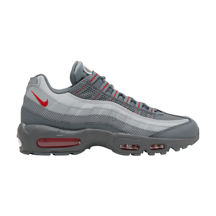Nike Air Max 95 in Grey Red - product image from the listing.