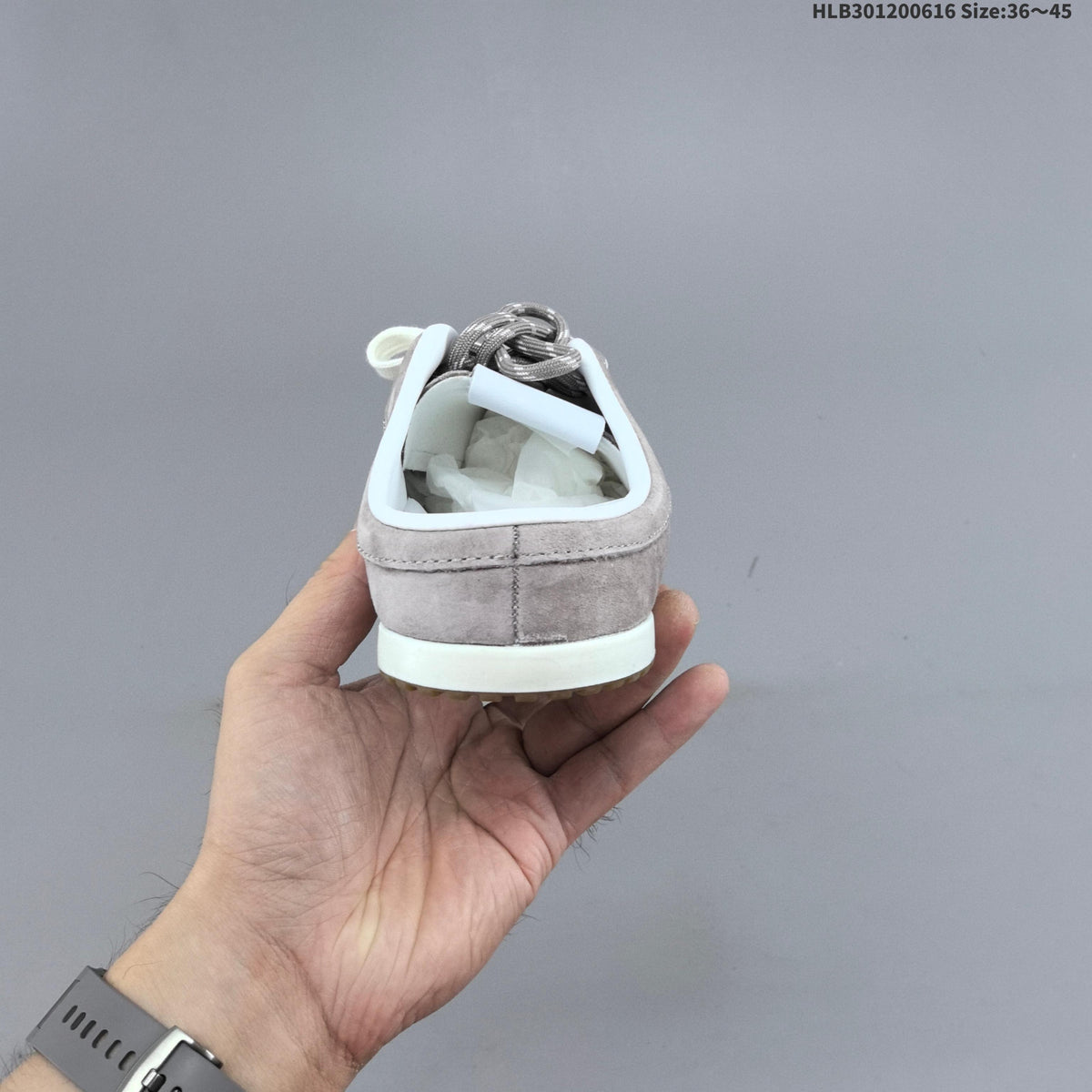 Taupe Alo Yoga Sunset Sneaker Mule - product image from the listing.