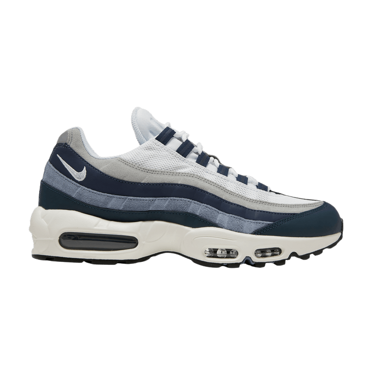 Nike Air Max 95 in Navy Grey White - product image from the listing.