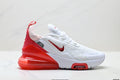 Nike Air Zoom Sneakers in White and Red JF268-GDE - product image from the listing.