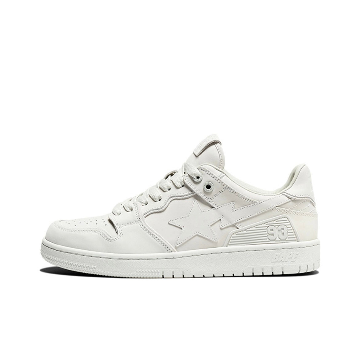 BAPE SK8 Sta Urban Fall Sneakers in White 1H80-191-009 - product image from the listing.