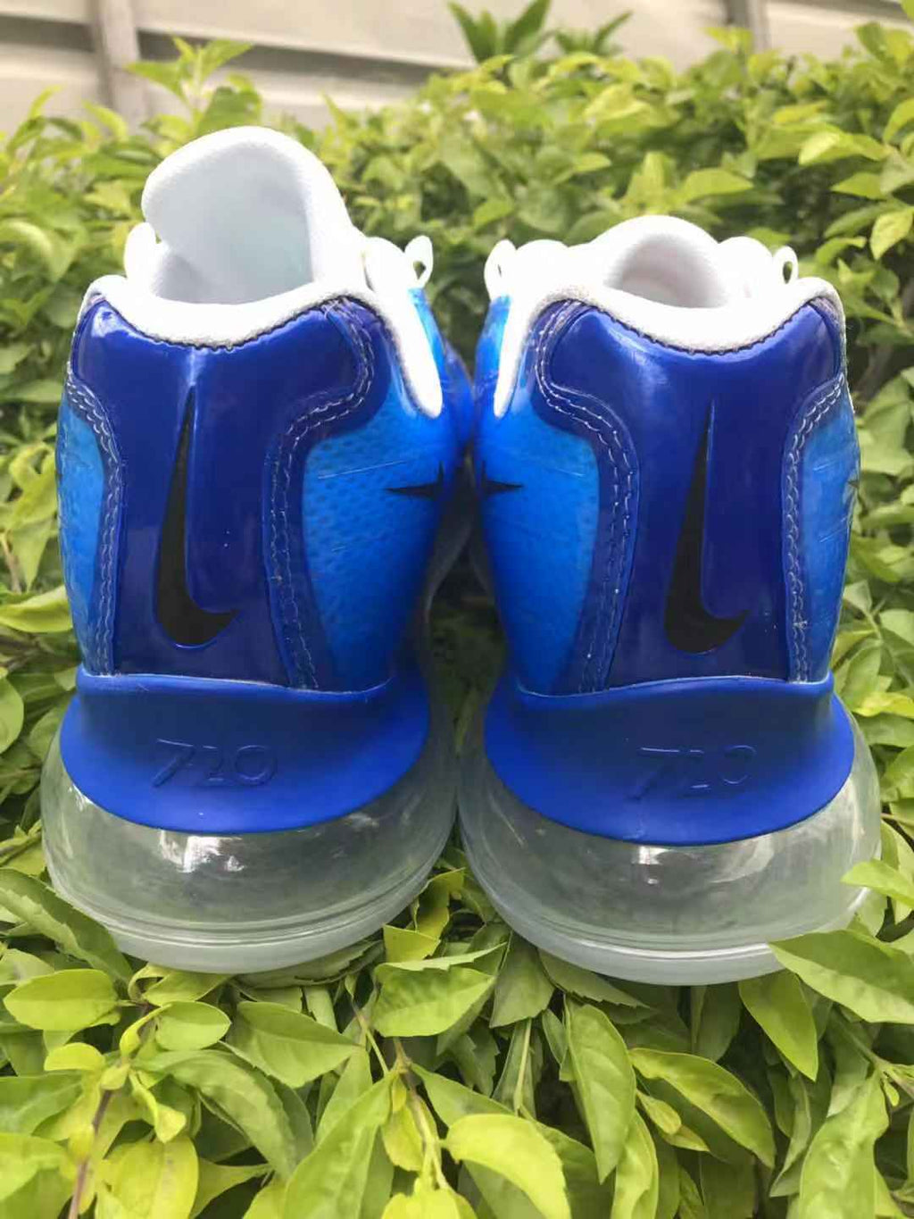 Nike Air Max 720 Sneakers in Blue and White - product image from the listing.