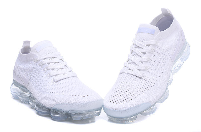 Nike Air VaporMax 2 Running Shoes in White 942842-100 - product image from the listing.