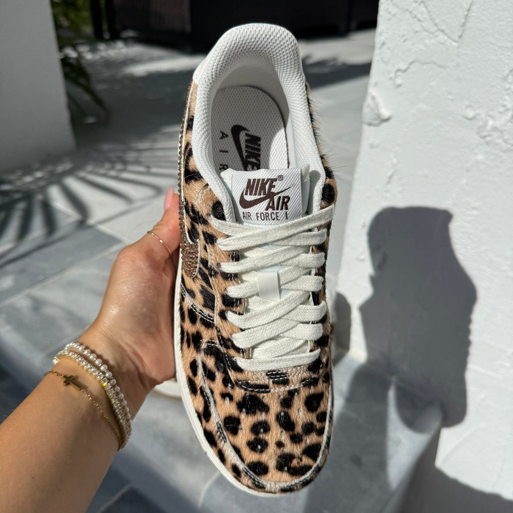 Swarovski X Nike Leopard Air Force 1 - product image from the listing.