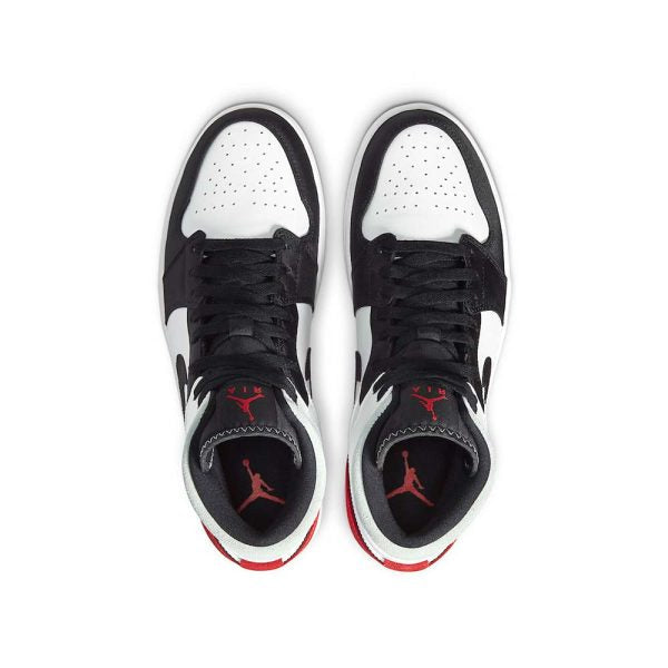 "Red Black Toe" Air Jordan 1 Mid SE - product image from the listing.