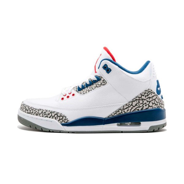 "True Blue" Air Jordan 3 Retro OG - product image from the listing.