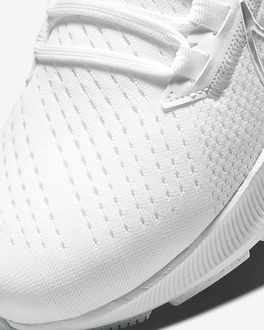 Nike Air Zoom Pegasus 38 Running Shoes in White CW7358-100 - product image from the listing.