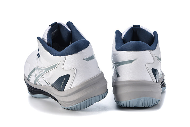 ASICS Sky Elite FF MT 3 Volleyball Shoes in White Grey - product image from the listing.