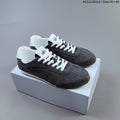 Charcoal Alo Yoga Sunset Low-Top Suede Sneakers - product image from the listing.