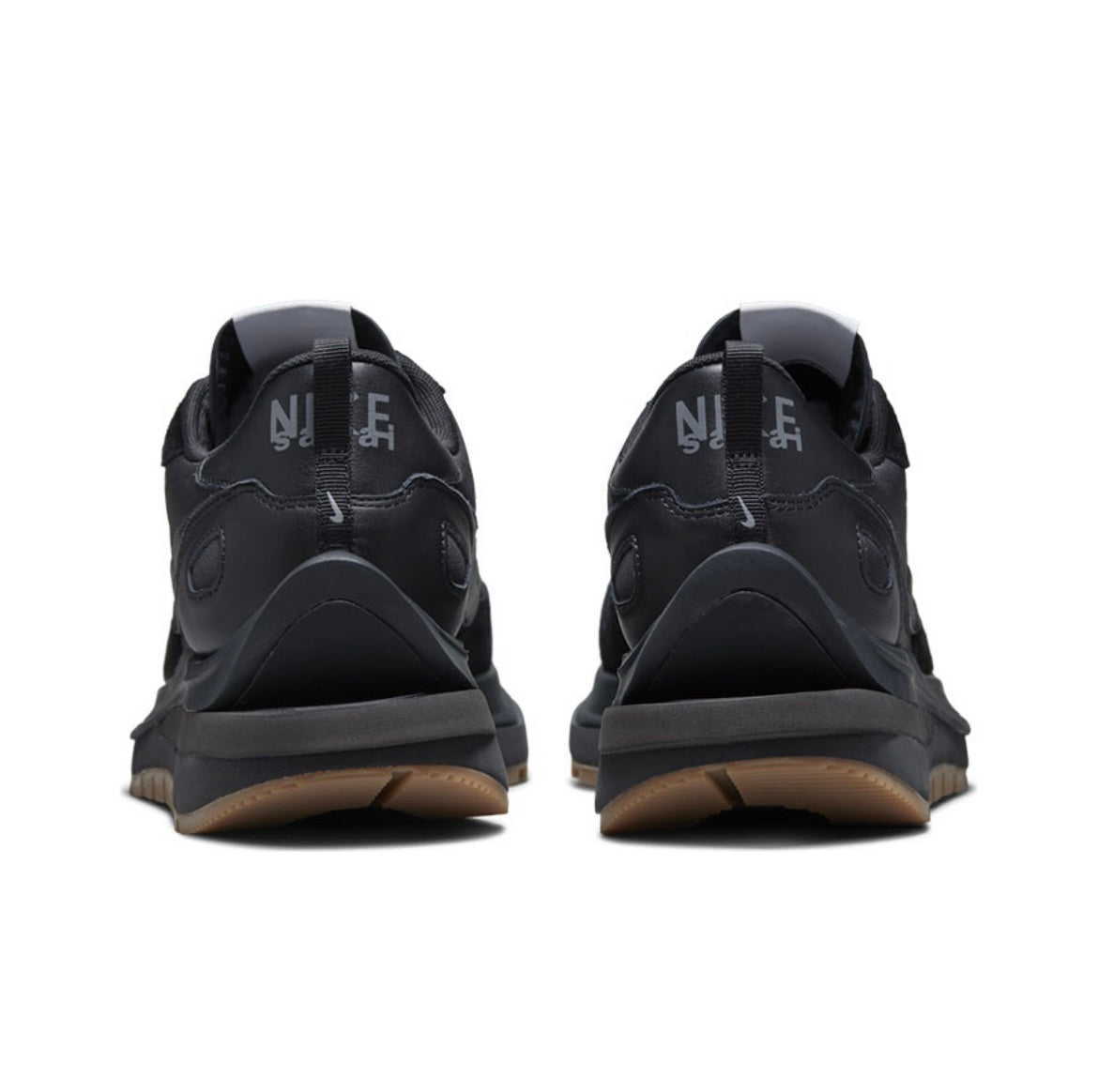 Nike x sacai VaporWaffle Sneakers in Black DD1875-001 - product image from the listing.