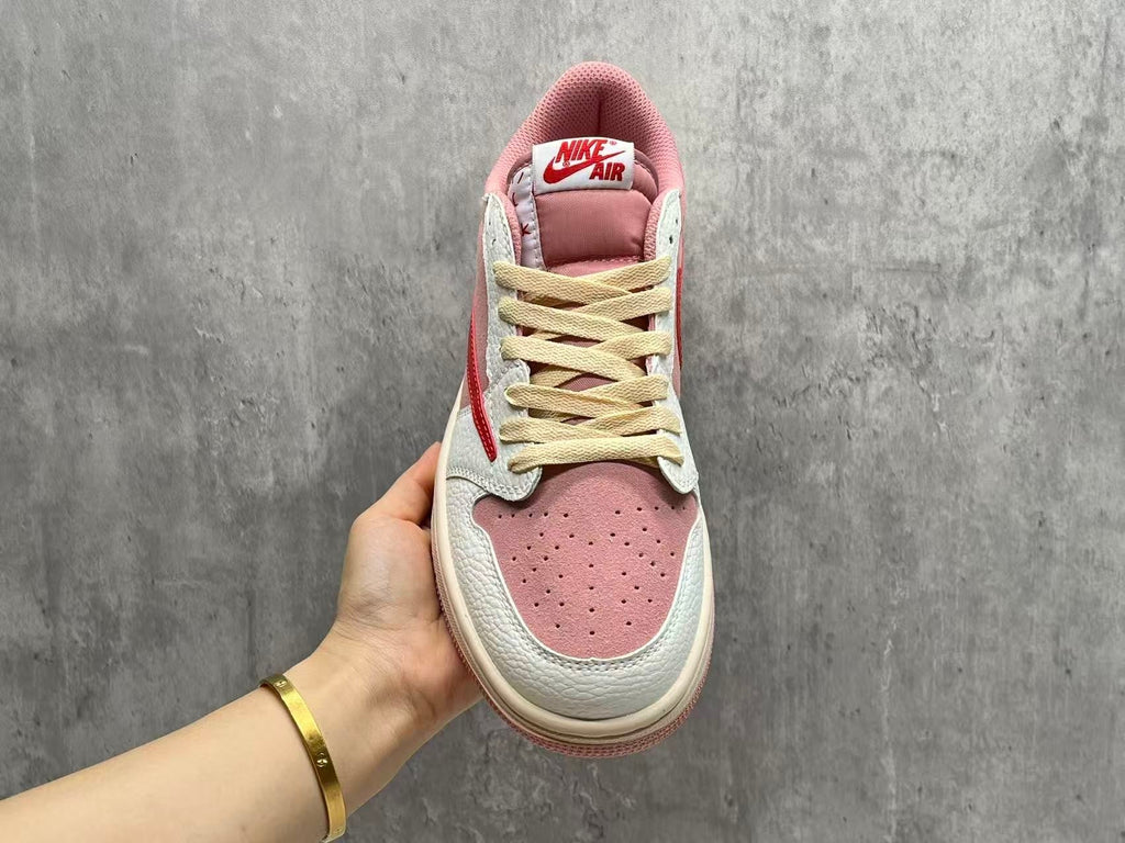 "Shy Pink" Travis Scott x Air Jordan 1 Low OG SP - product image from the listing.