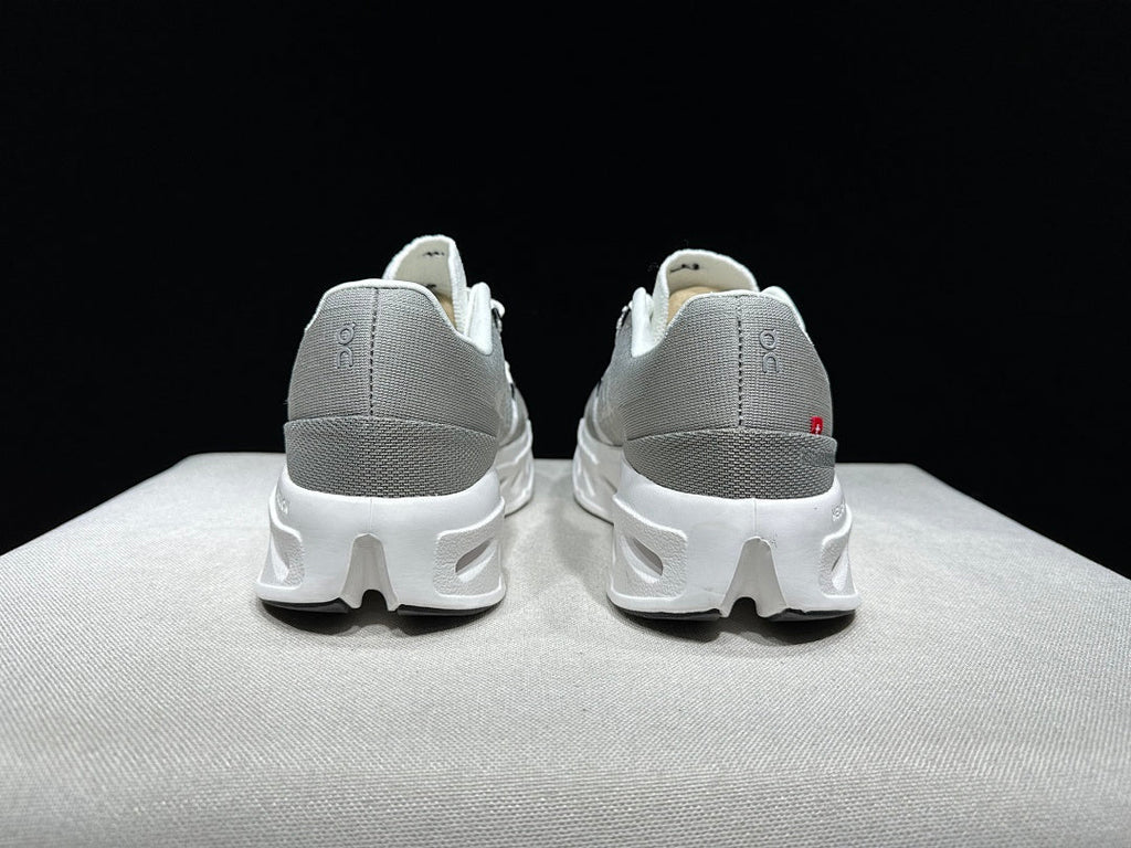 On Cloudeclipse Running Shoes, in Gray and White - product image from the listing.