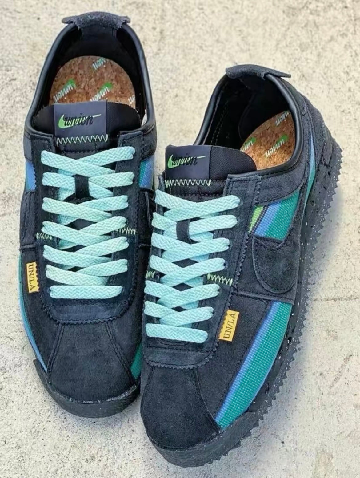Nike Cortez SP Union LA Off Noir Trainers DR1413-001 - product image from the listing.