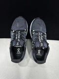 Black and Glacier On Cloudsurfer Running Shoes - product image from the listing.