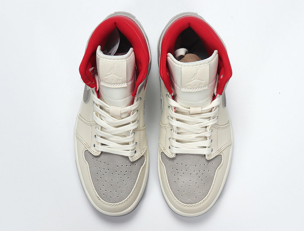 Jordan 1 Retro High OG Sneakers in Light Smoke Grey CT3443-100 - product image from the listing.