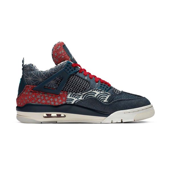 "Sashiko" Air Jordan 4 Retro SE CW0898 400 - product image from the listing.