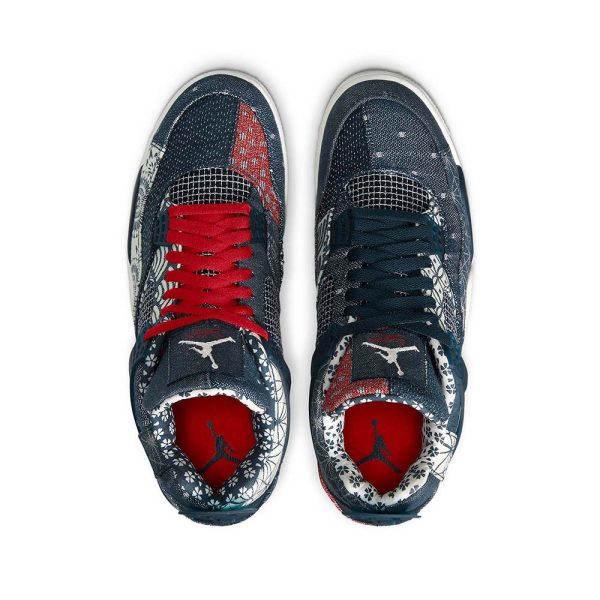 "Sashiko" Air Jordan 4 Retro SE CW0898 400 - product image from the listing.