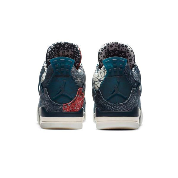 "Sashiko" Air Jordan 4 Retro SE CW0898 400 - product image from the listing.