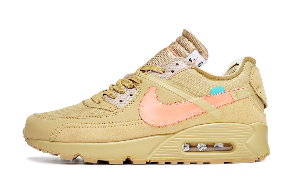 Off-White Desert Ore Sneakers - Nike Air Max 90 - product image from the listing.
