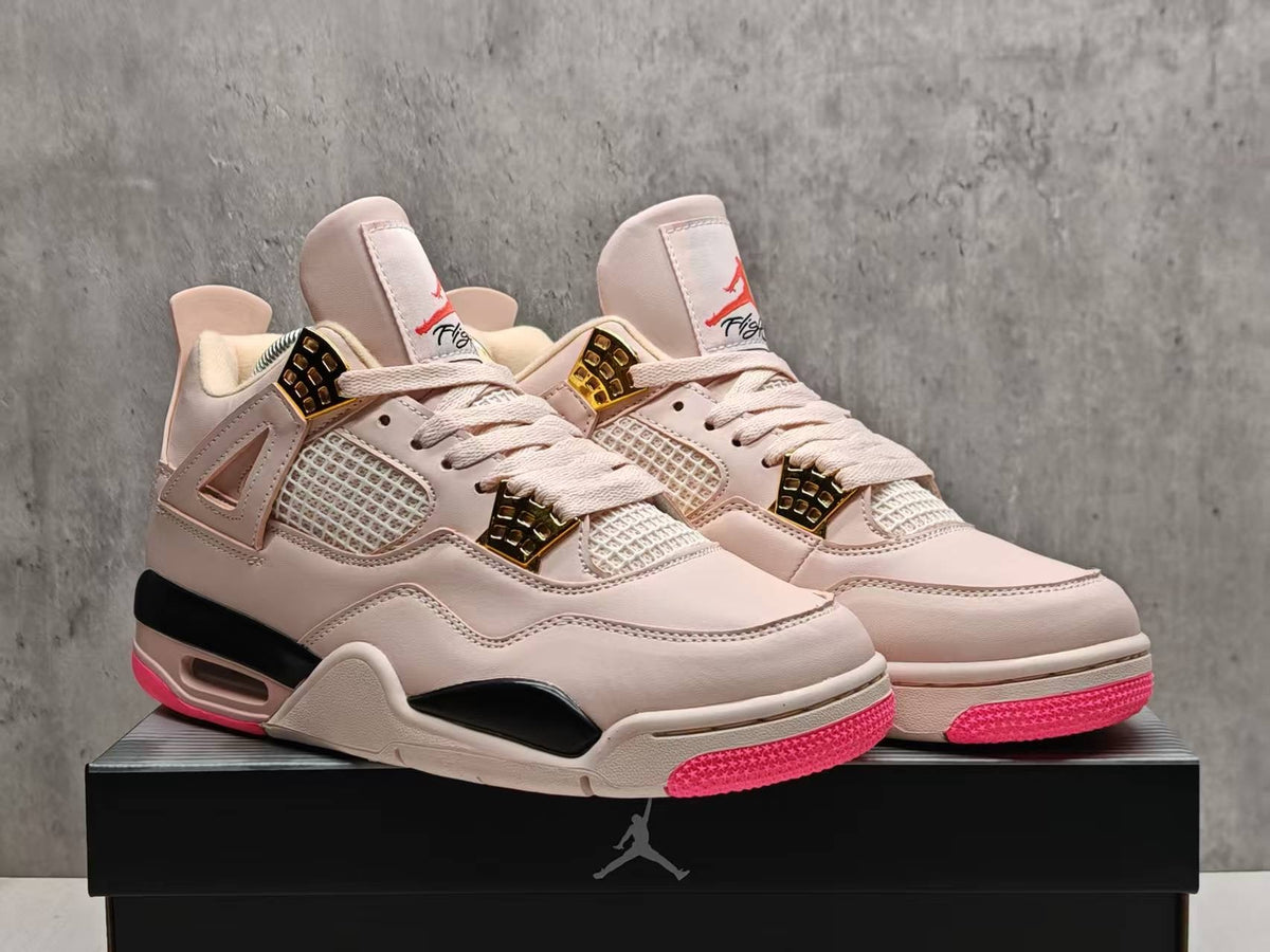 Air Jordan 4 in Beige/Pink - product image from the listing.