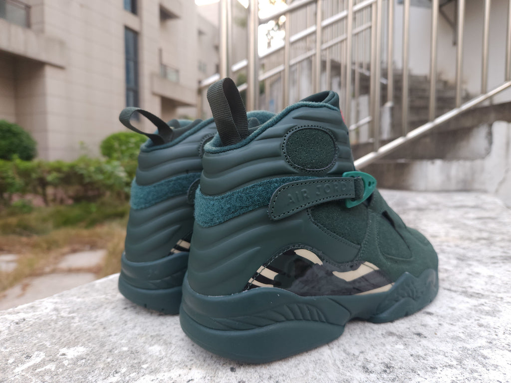 "Green/Gold/Black/Red" Air Jordan 8 Retro - product image from the listing.